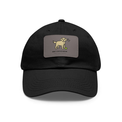 Don't Stop Retrievin'  Hat Patch