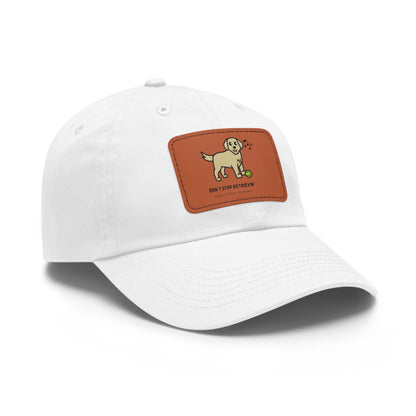 Don't Stop Retrievin'  Hat Patch